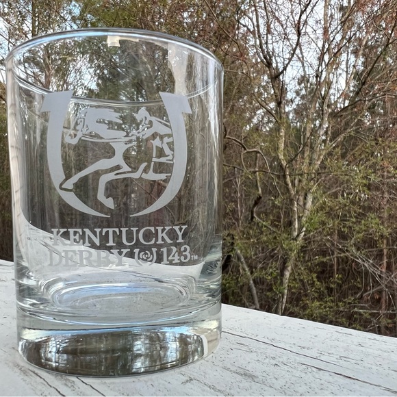 Kentucky Derby‎ 143 Rocks Glass - Picture 1 of 4